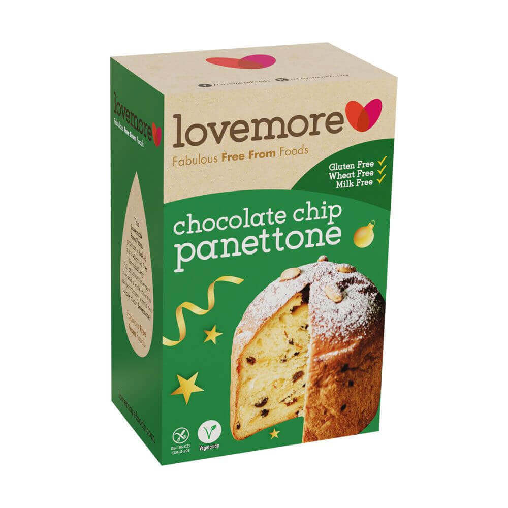 Lovemore Gluten Free Chocolate Chip Panettone 200g